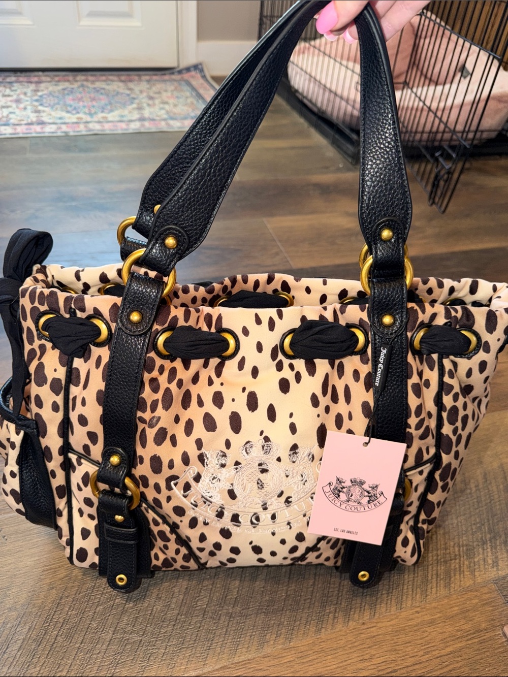 Juicy Couture UK cheetah print daydreamer
